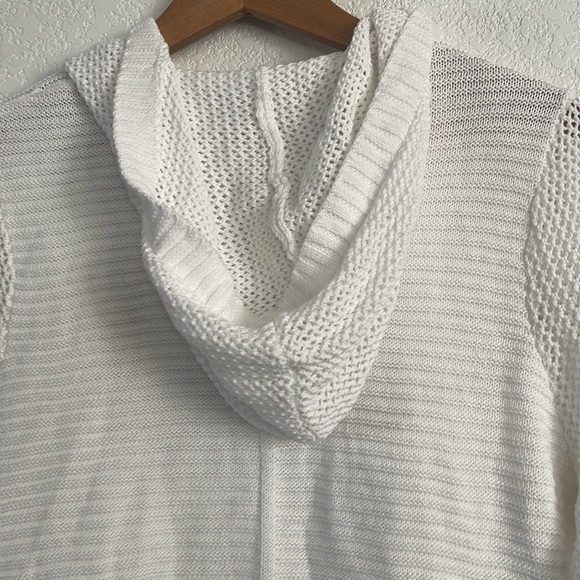 Hooded Knit Cardigan, Size L - Picture 8 of 9